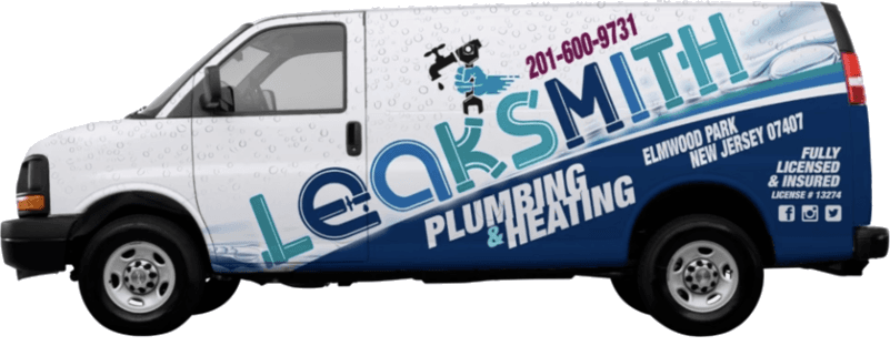 leaksmith branded service truck